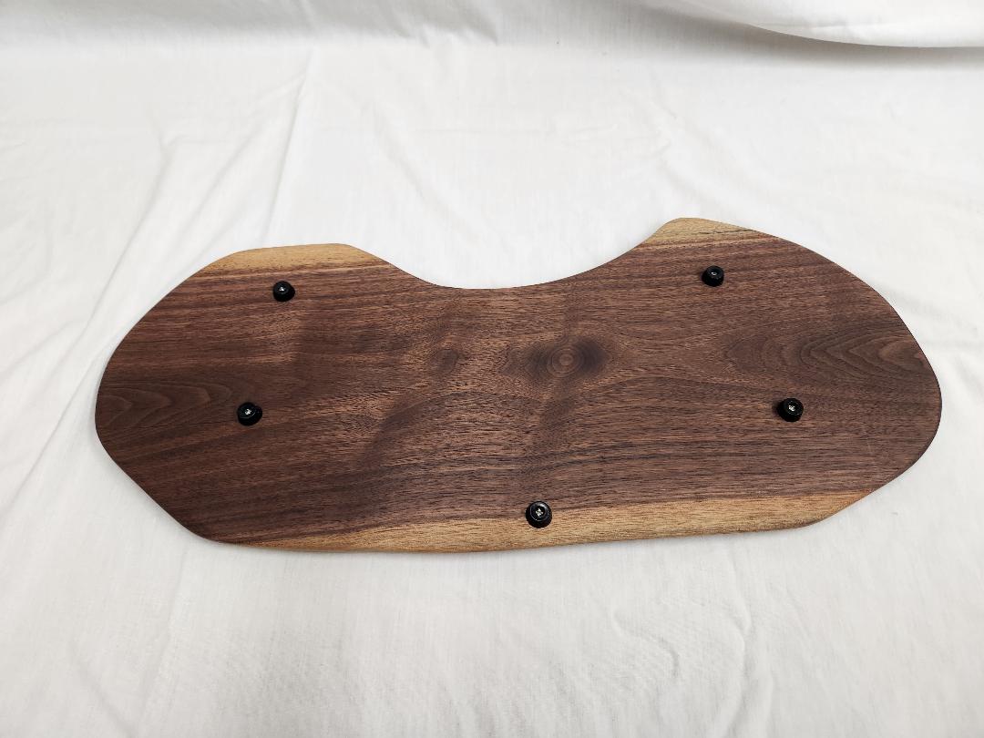 Black Walnut Kidney-Shaped Charcuterie & Cheese Board