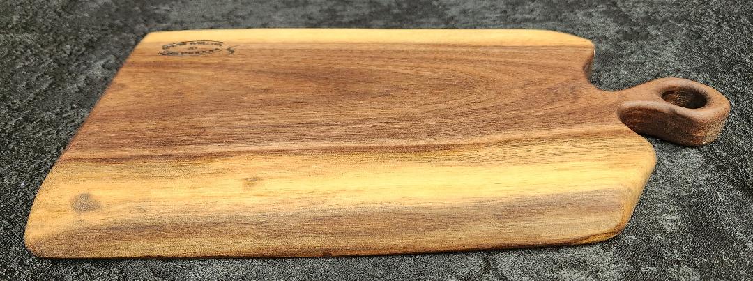 Medium Black Walnut Live Edge Charcuterie & Cheese Board