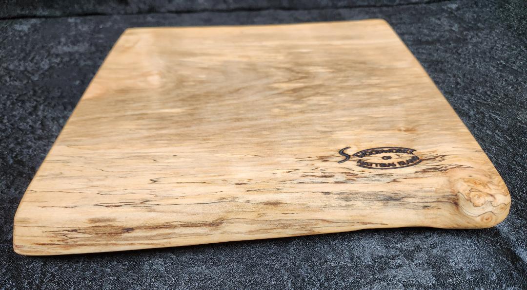 White Oak Live Edge Charcuterie & Cheese Board