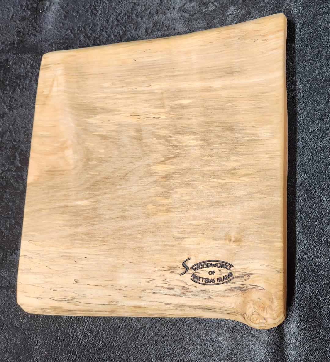 White Oak Live Edge Charcuterie & Cheese Board