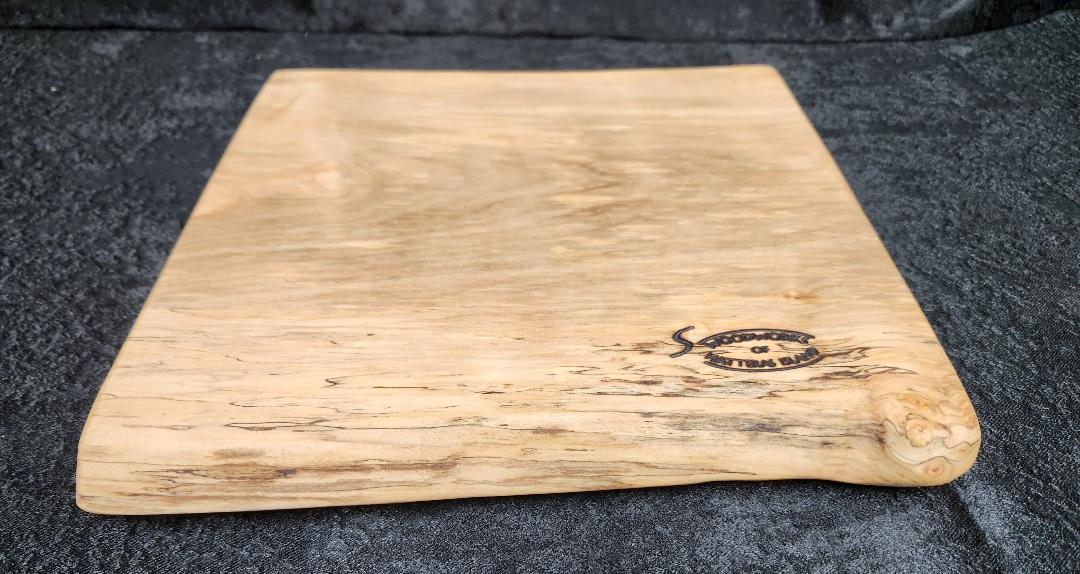 White Oak Live Edge Charcuterie & Cheese Board