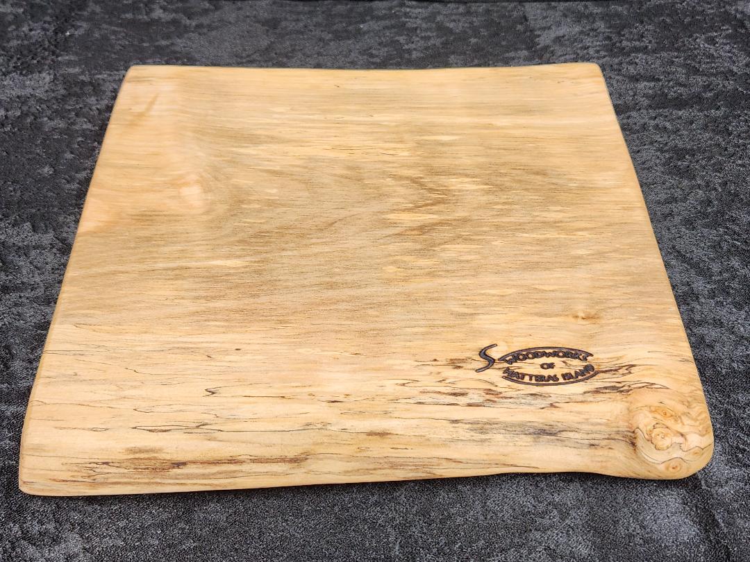 White Oak Live Edge Charcuterie & Cheese Board