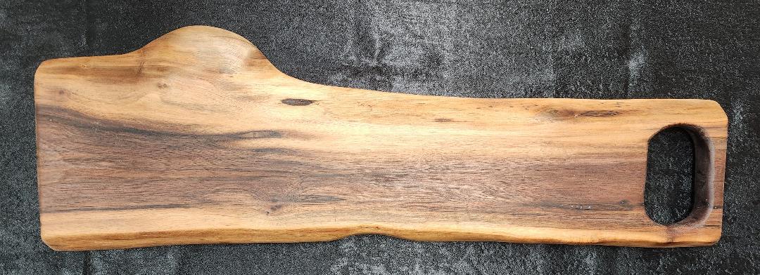 Large Black Walnut Live Edge Charcuterie & Cheese Board