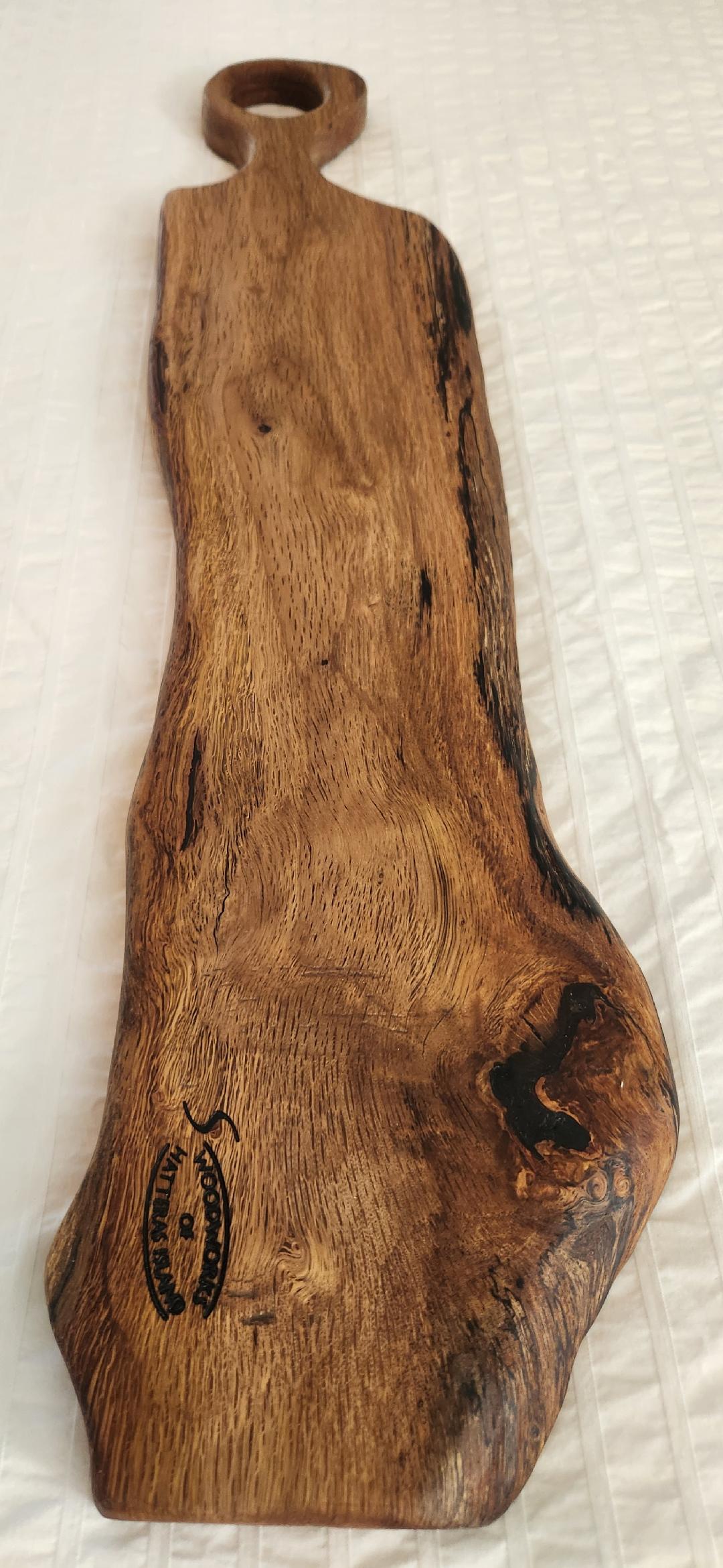 Rustic Live Edge Charcuterie & Cheese Board