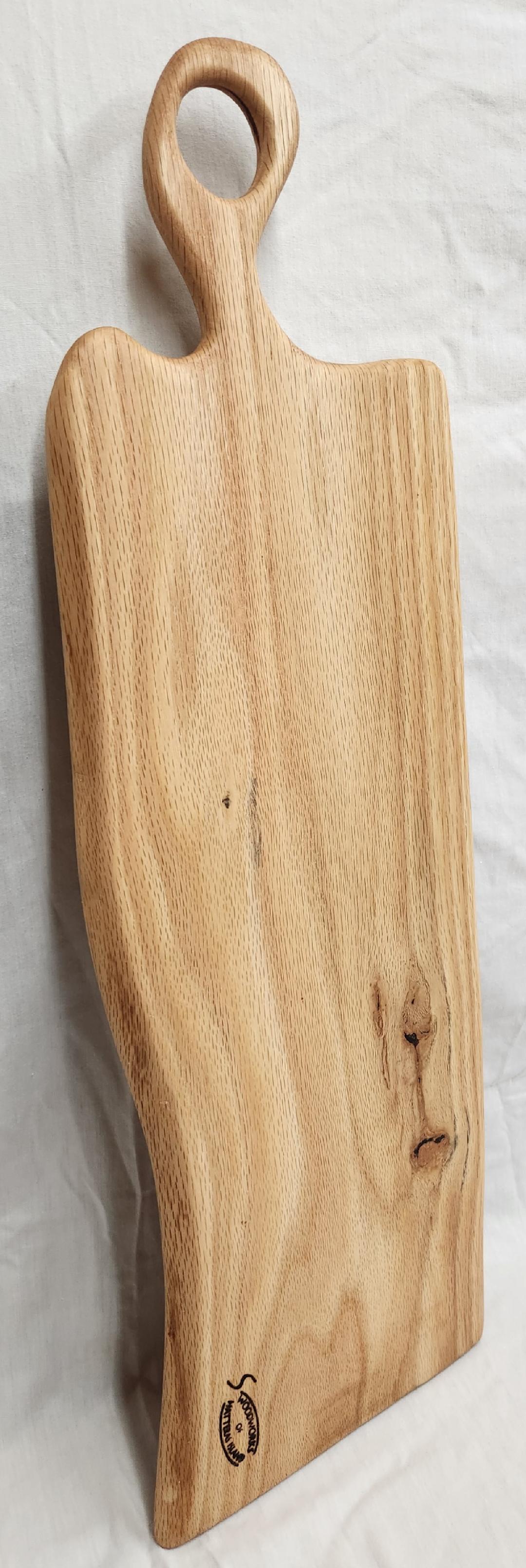 Live Edge Red Oak Charcuterie & Cheese Board