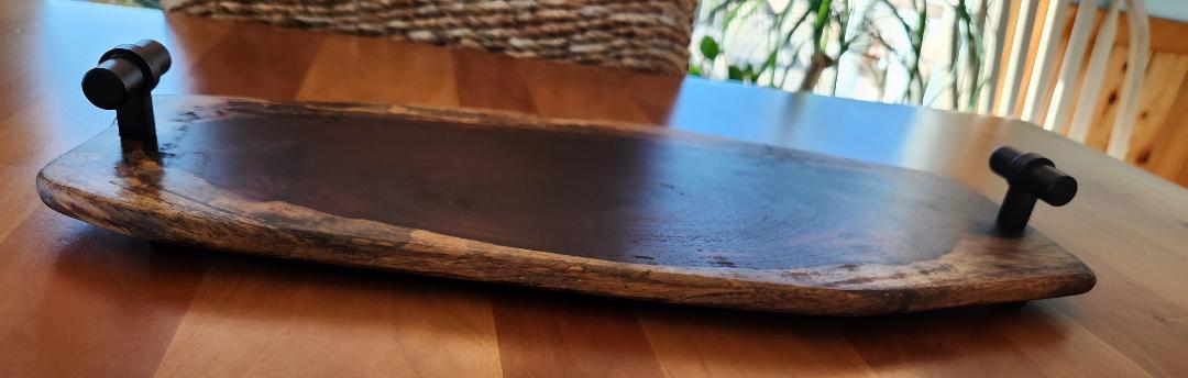 Live Edge Cocobolo Snack Board