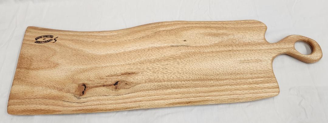 Live Edge Red Oak Charcuterie & Cheese Board