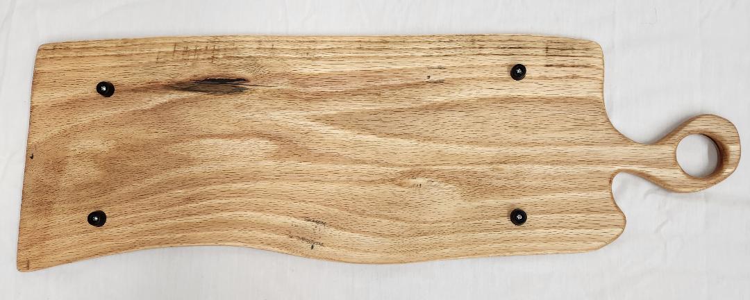 Live Edge Red Oak Charcuterie & Cheese Board