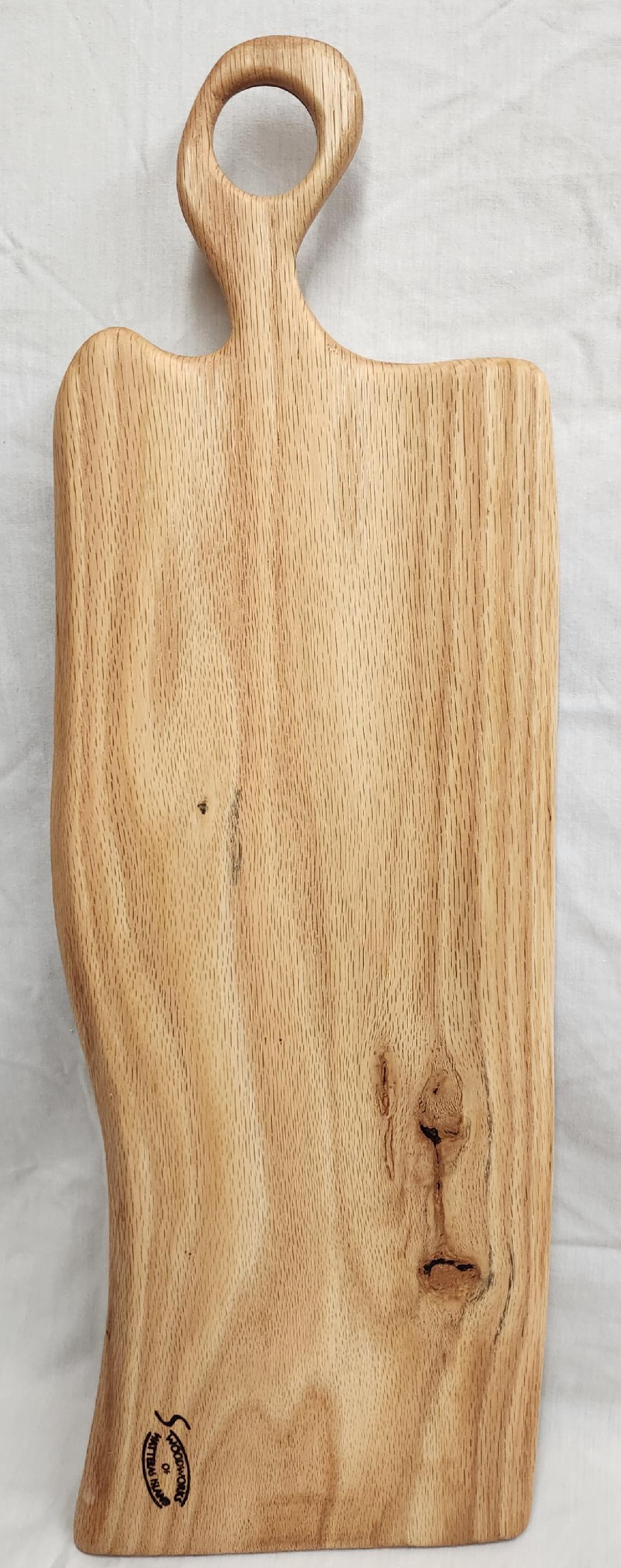 Live Edge Red Oak Charcuterie & Cheese Board