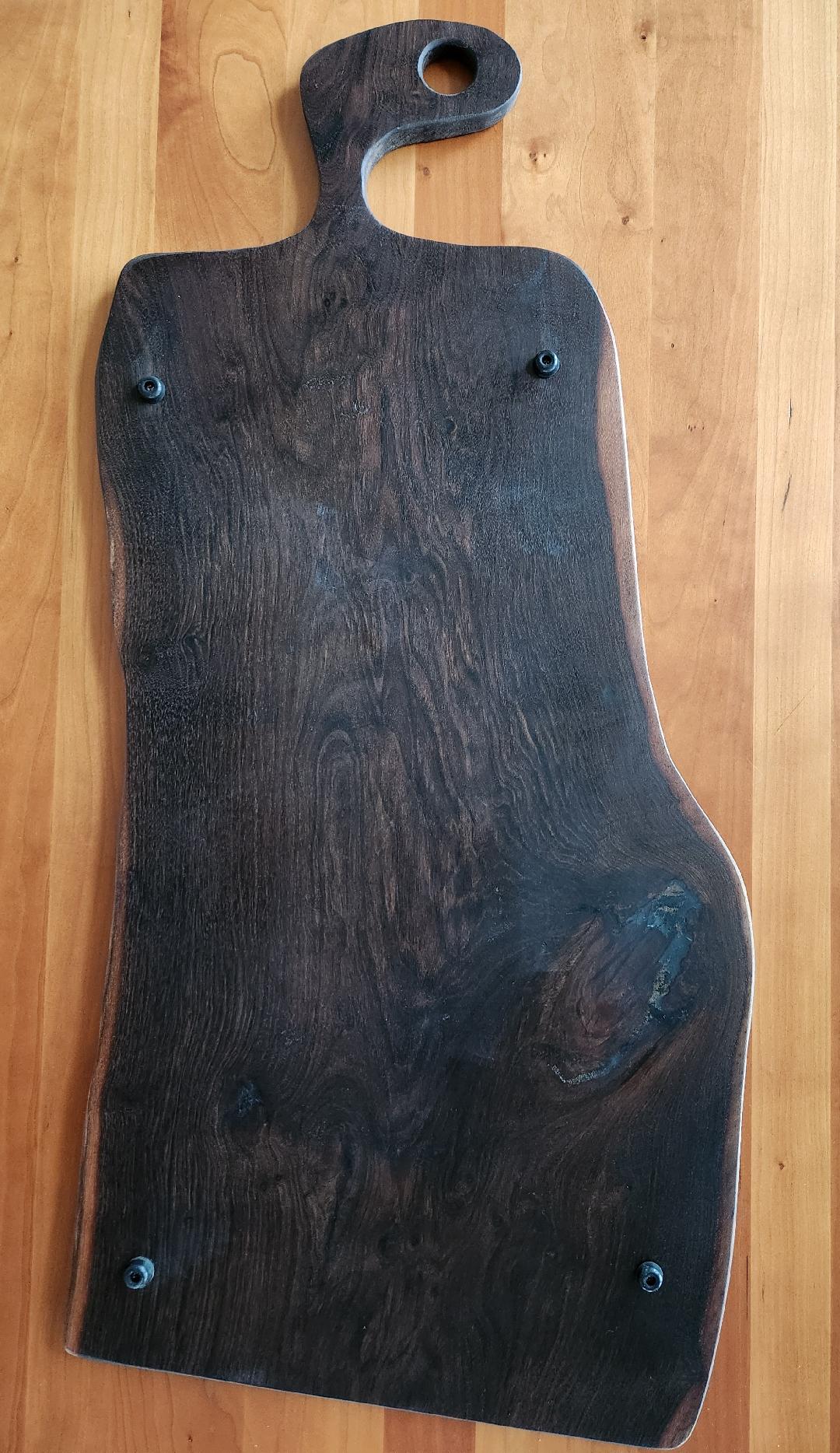 Live Edge Black Walnut Charcuterie Board