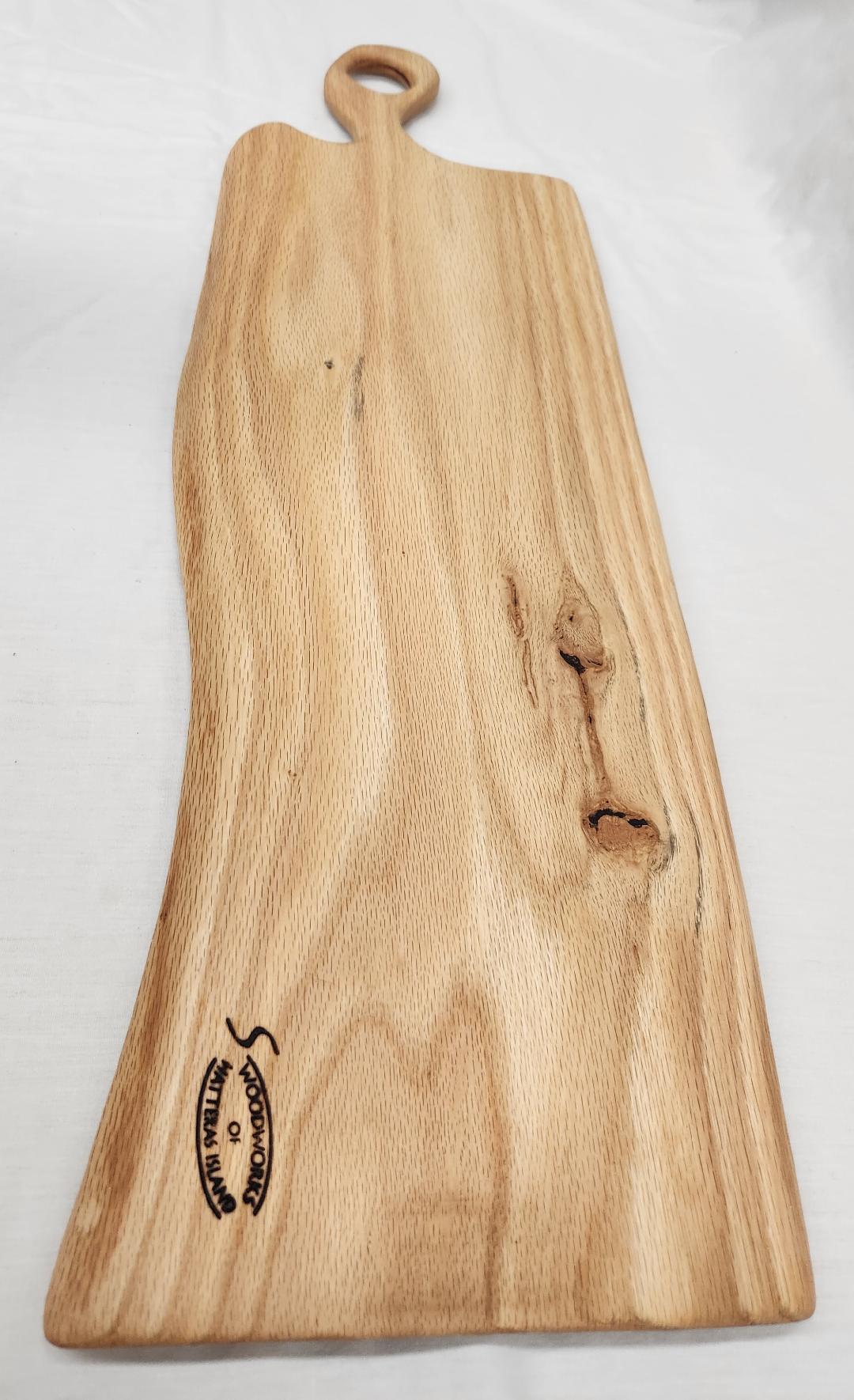 Live Edge Red Oak Charcuterie & Cheese Board