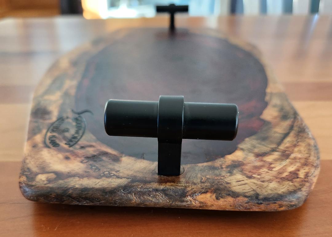 Live Edge Cocobolo Snack Board
