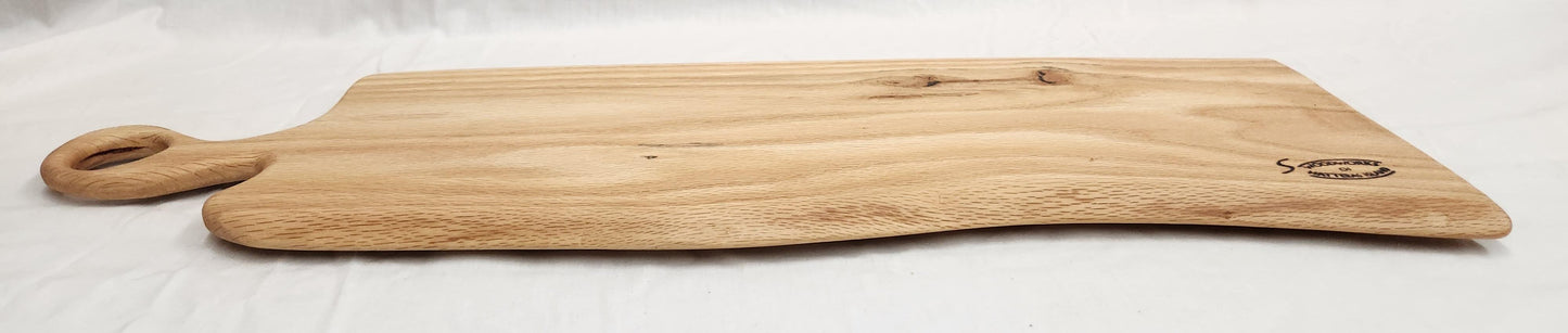 Live Edge Red Oak Charcuterie & Cheese Board