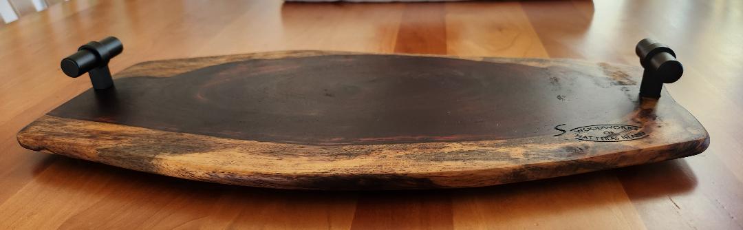 Live Edge Cocobolo Snack Board