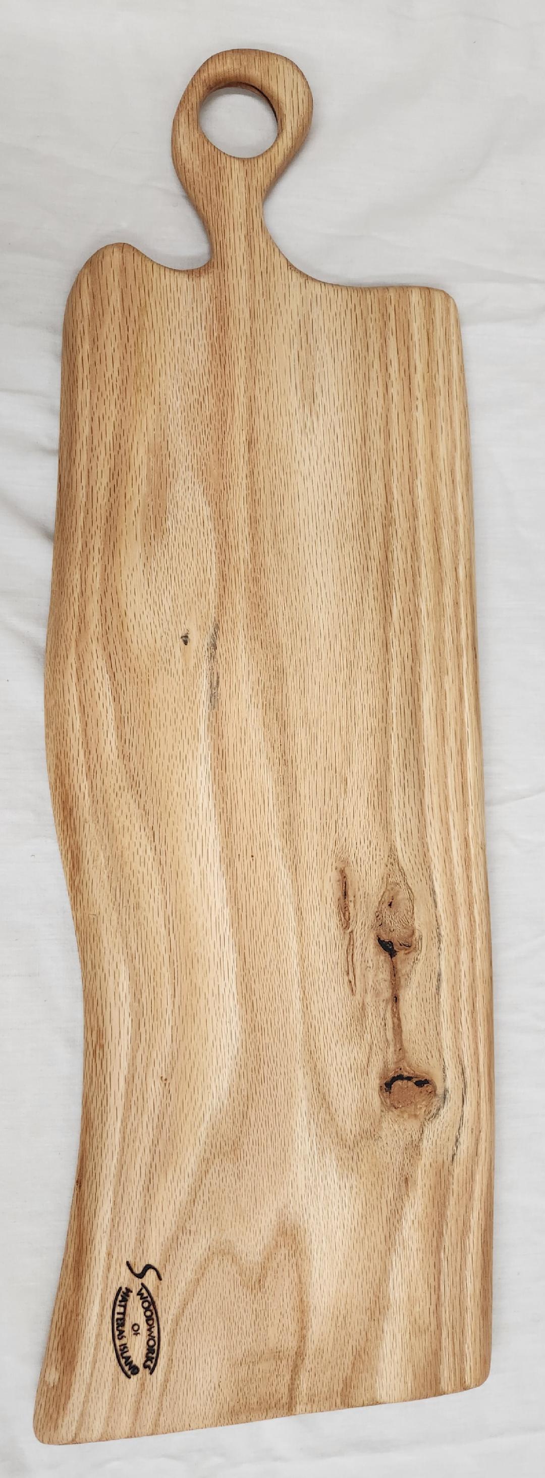 Live Edge Red Oak Charcuterie & Cheese Board