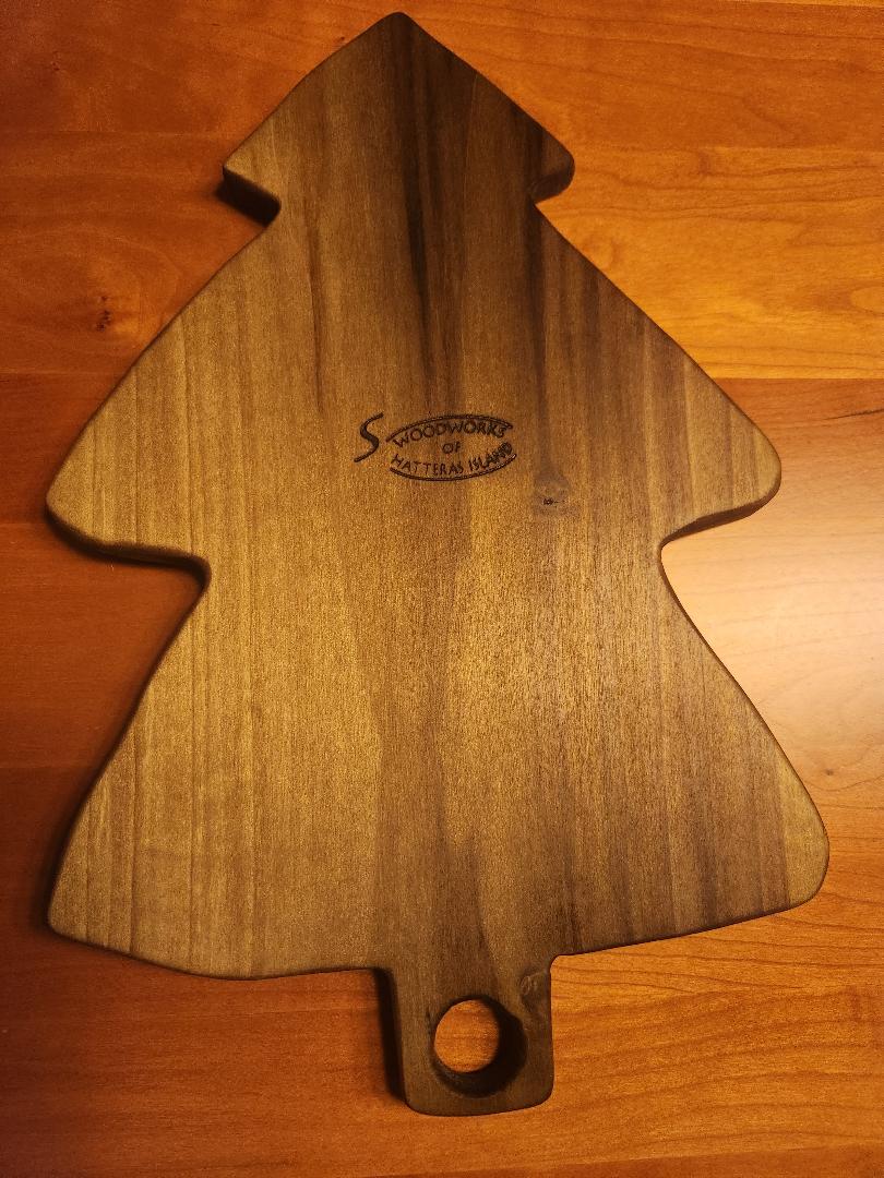 Poplar Christmas Tree Snack Board