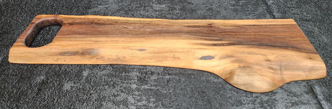 Large Black Walnut Live Edge Charcuterie & Cheese Board