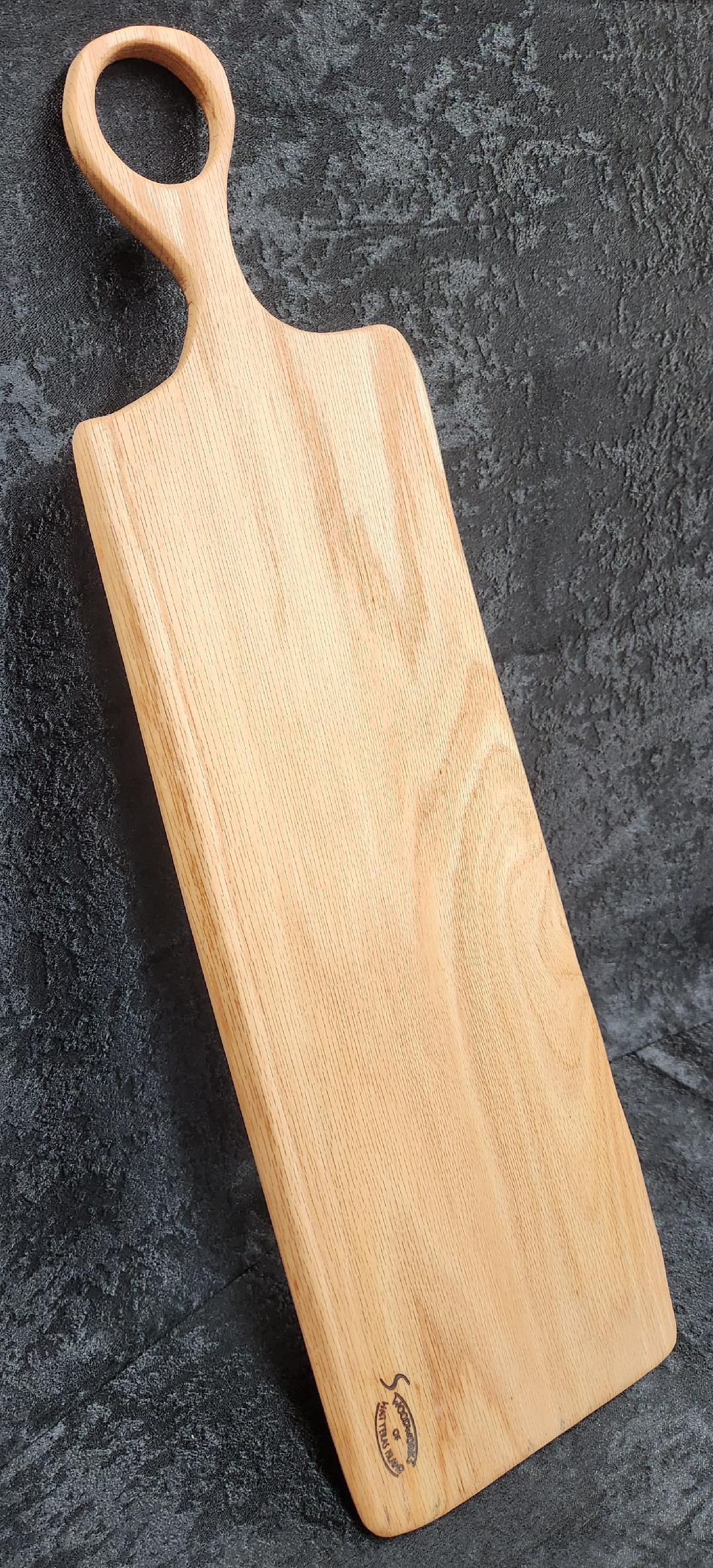 Red Oak Live Edge Charcuterie Board