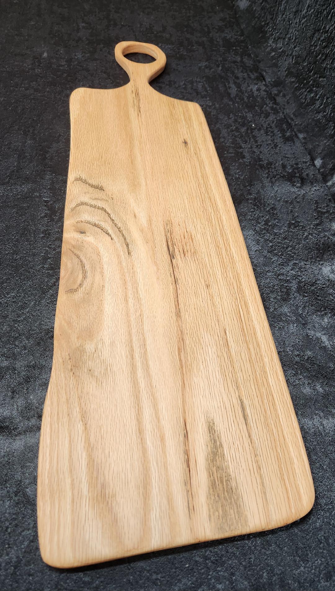 Red Oak Live Edge Charcuterie Board