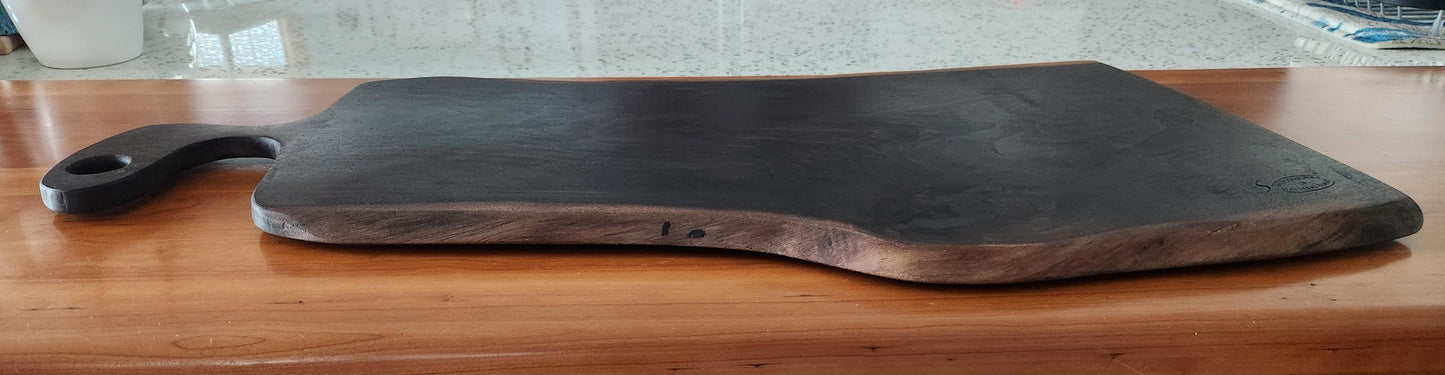 Live Edge Black Walnut Charcuterie Board