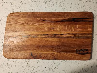 Simple Red Oak Charcuterie & Cheese Board