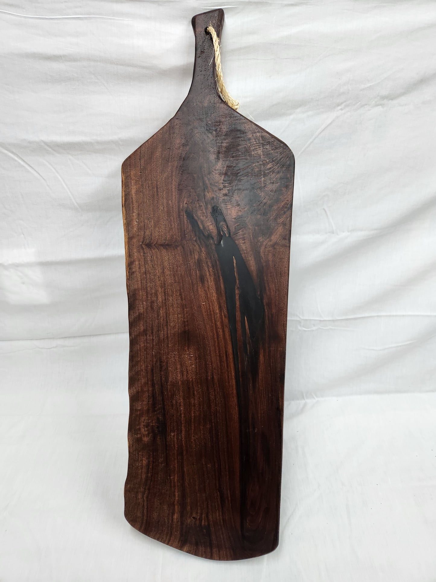 Large Black Walnut Live Edge Charcuterie & Cheese Board