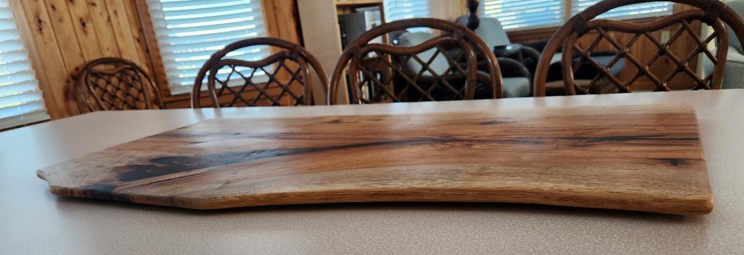 Live Edge Pecan Charcuterie Board