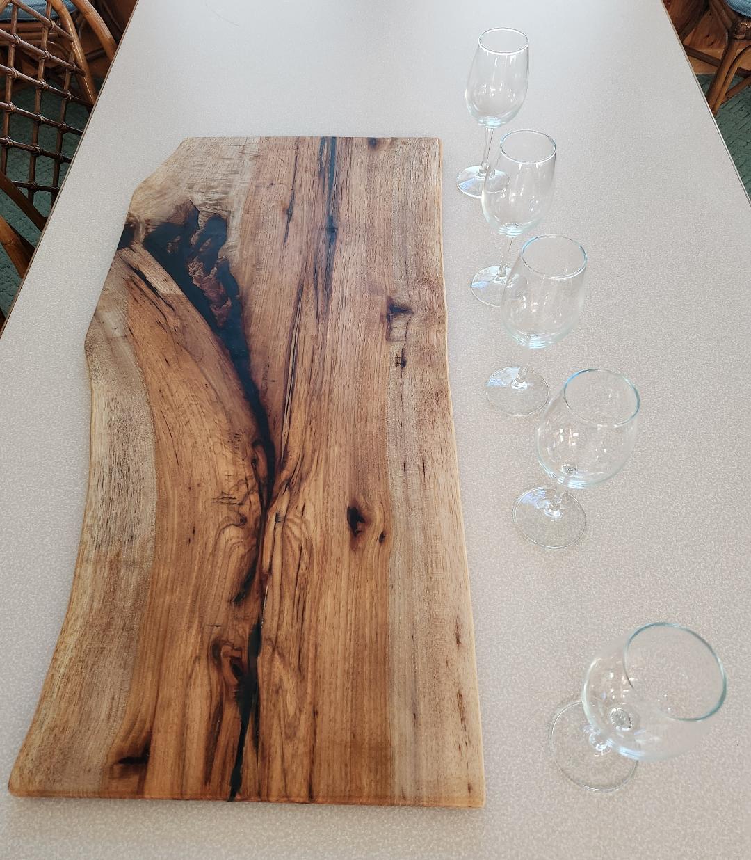 Live Edge Pecan Charcuterie Board