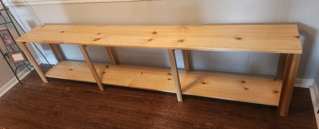 Pine & Poplar Storage Shelf*
