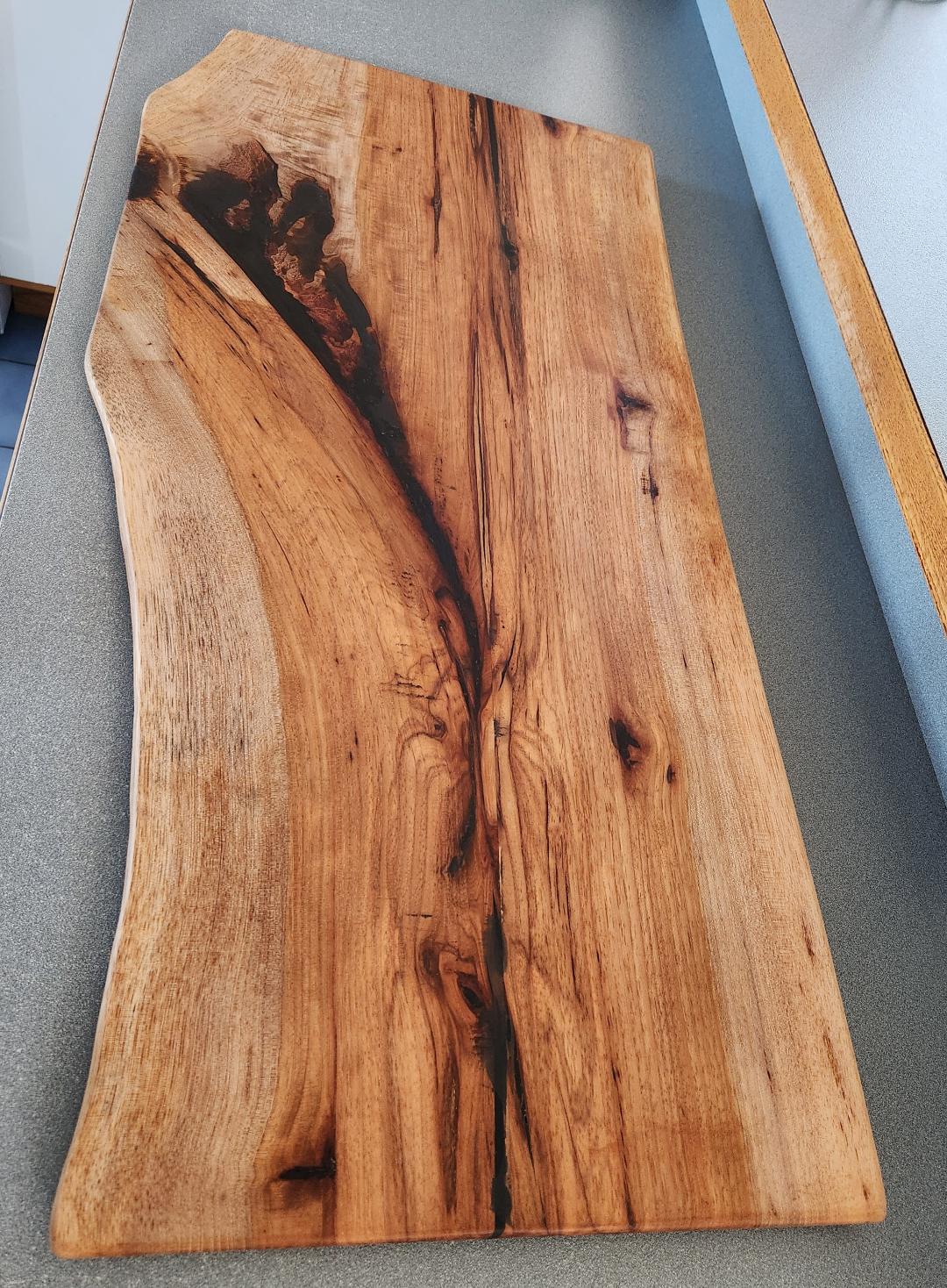 Live Edge Pecan Charcuterie Board