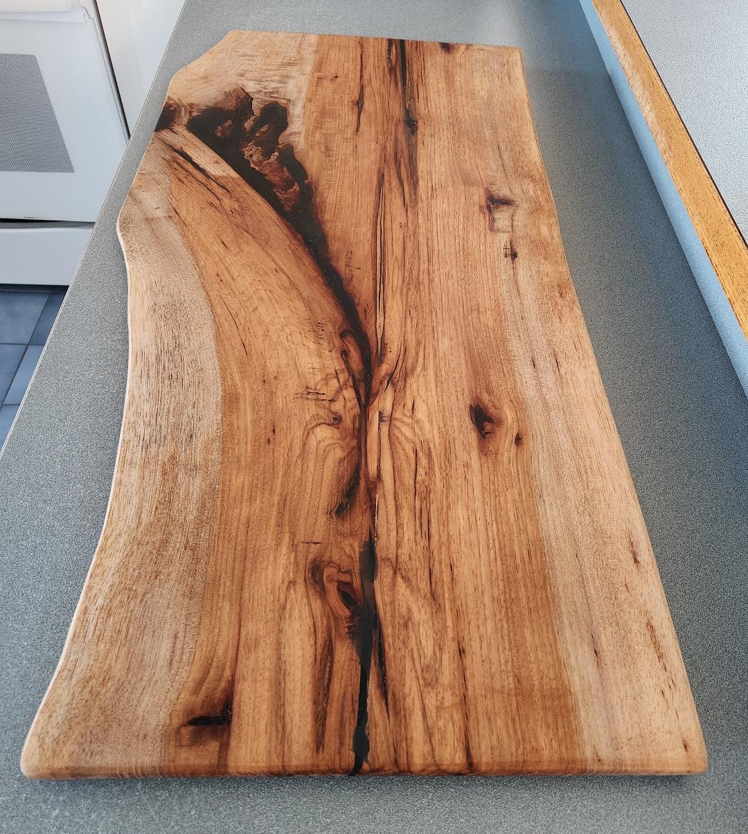 Live Edge Pecan Charcuterie Board