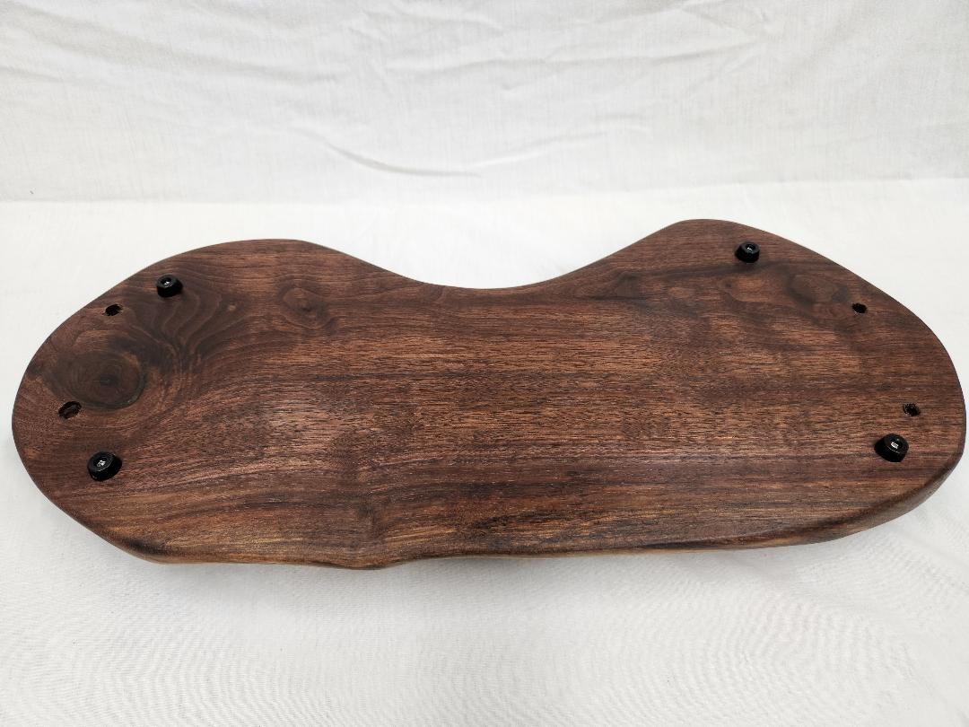 CUSTOM ORDER Live Edge Kidney Wine Board (Black Walnut)