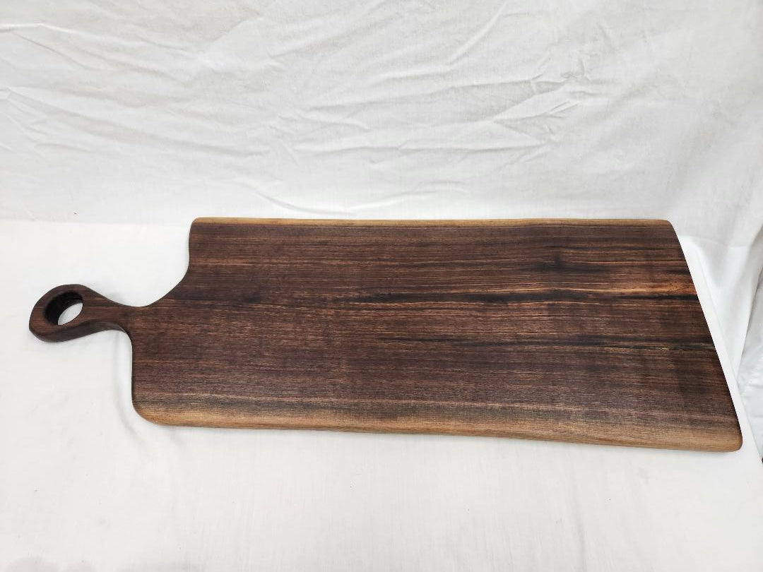 Live Edge Charcuterie/Cheese Board (Black Walnut)