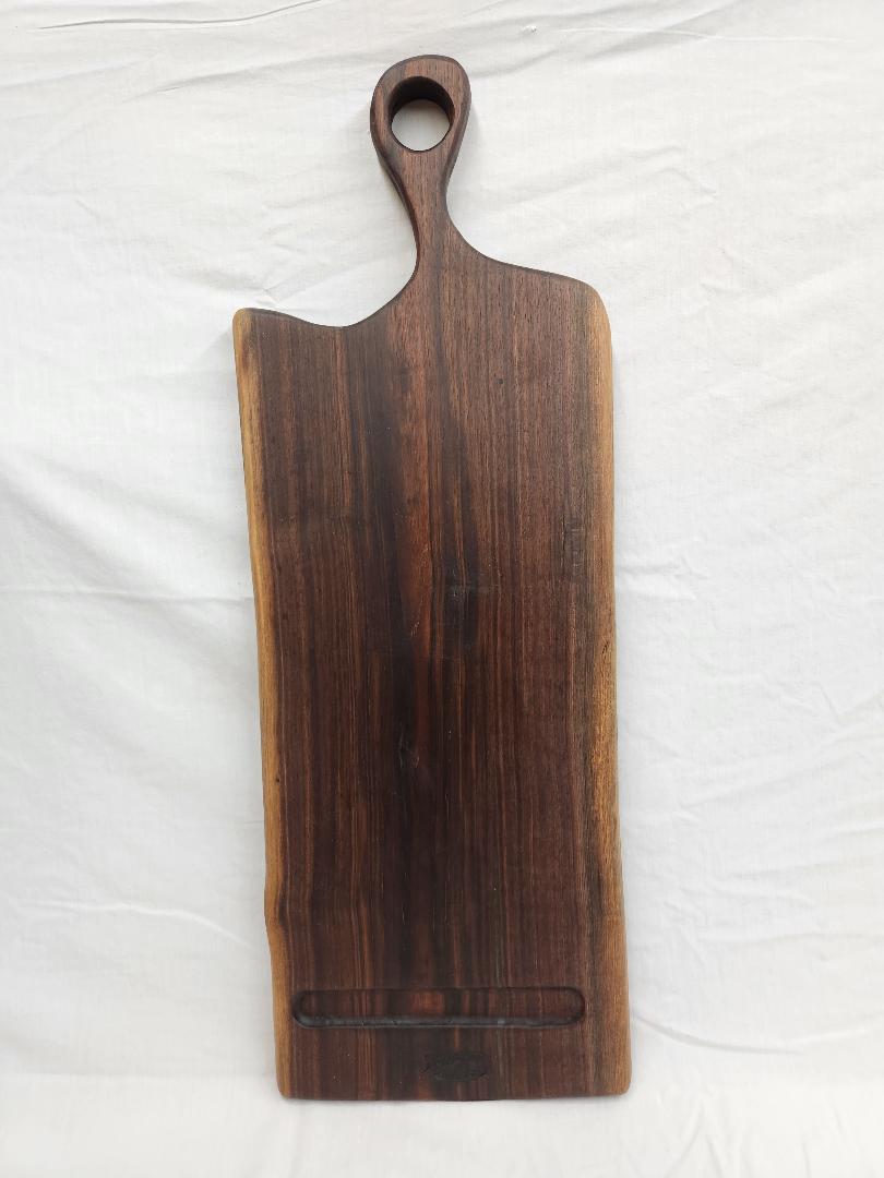 Live Edge Charcuterie/Cheese Board (Black Walnut)