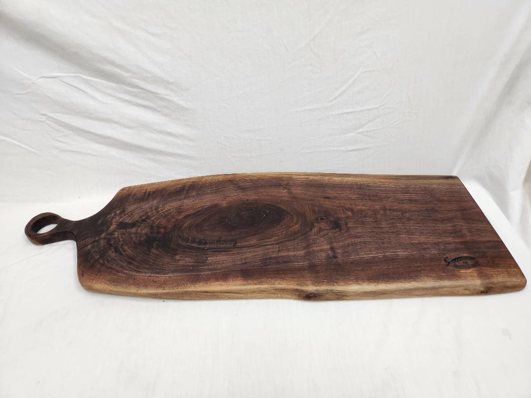 Live Edge Charcuterie/Cheese Board (Black Walnut)