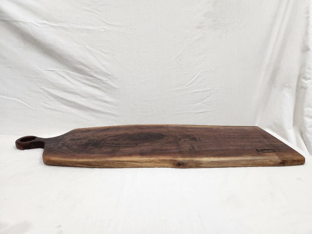 Live Edge Charcuterie/Cheese Board (Black Walnut)