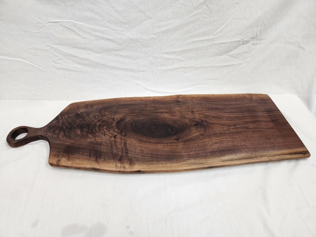 Live Edge Charcuterie/Cheese Board (Black Walnut)