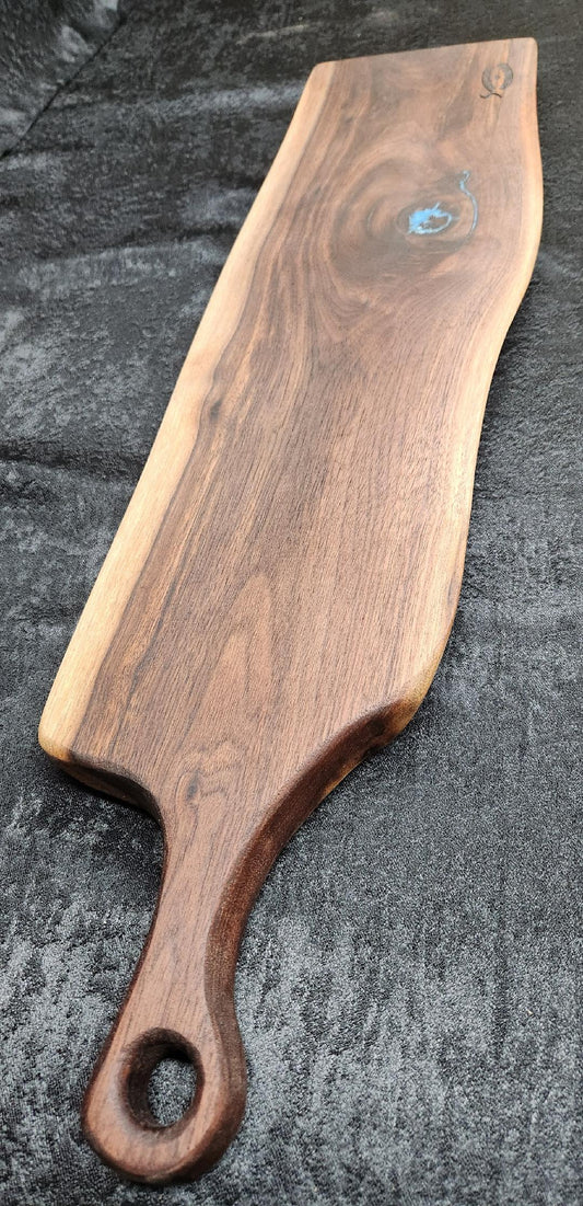 Live Edge Charcuterie/Cheese Board (Black Walnut)