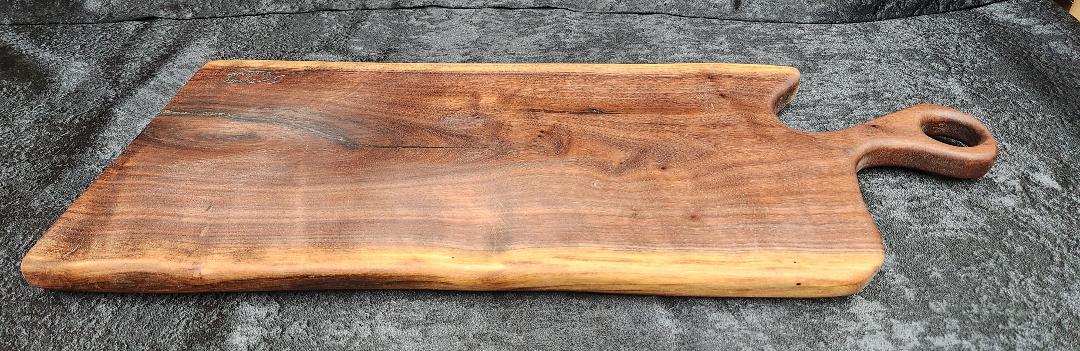 Live Edge Charcuterie/Cheese Board (Black Walnut)