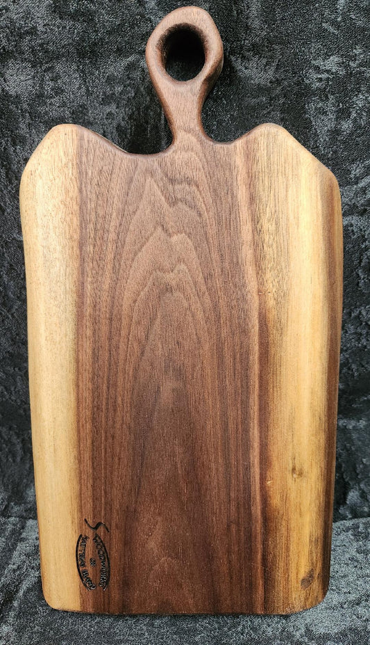 Live Edge Charcuterie/Cheese Board (Black Walnut)