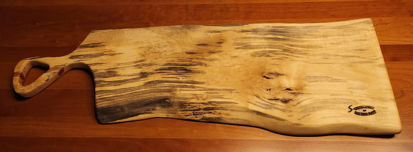 Live Edge Charcuterie/Cheese Board (Box Elder)