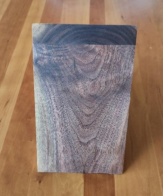 Handcrafted Live Edge Black Walnut Book Caddy*