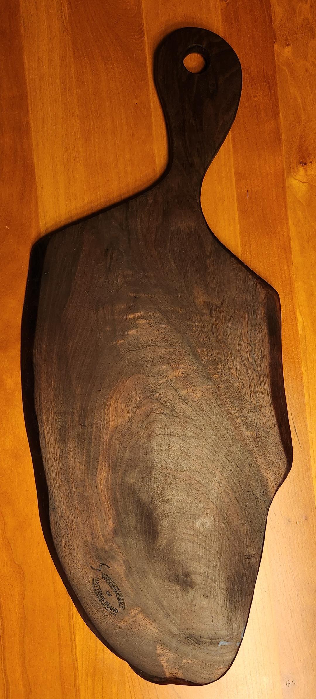 Live Edge Charcuterie/Cheese Board (Black Walnut)