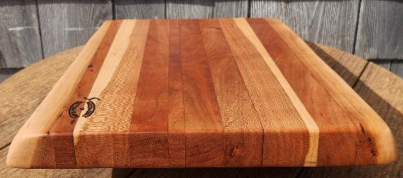 Handcrafted Cherry Cutting Board with Live Edge