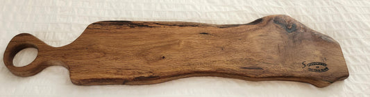 Rustic Live Edge Charcuterie & Cheese Board