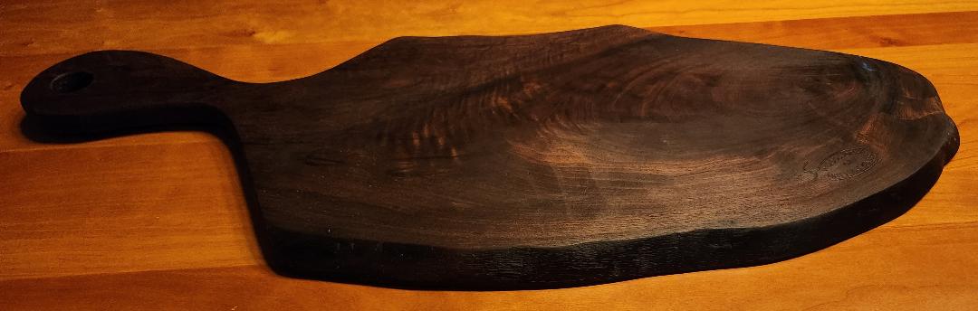 Live Edge Charcuterie/Cheese Board (Black Walnut)