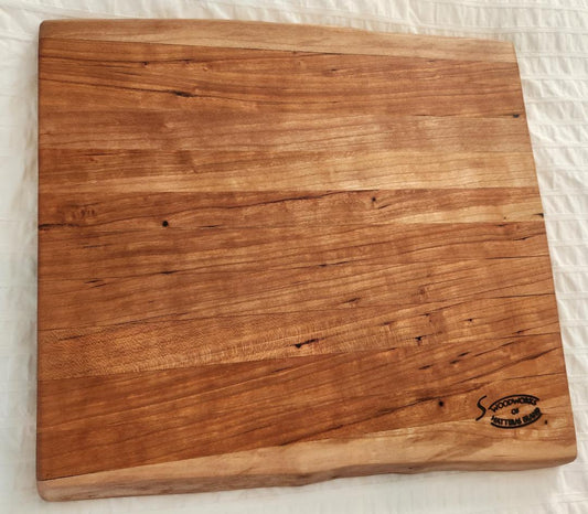 Cherry Live Edge Cutting Board