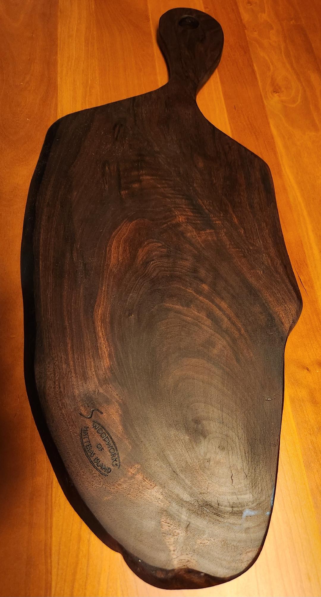 Live Edge Charcuterie/Cheese Board (Black Walnut)