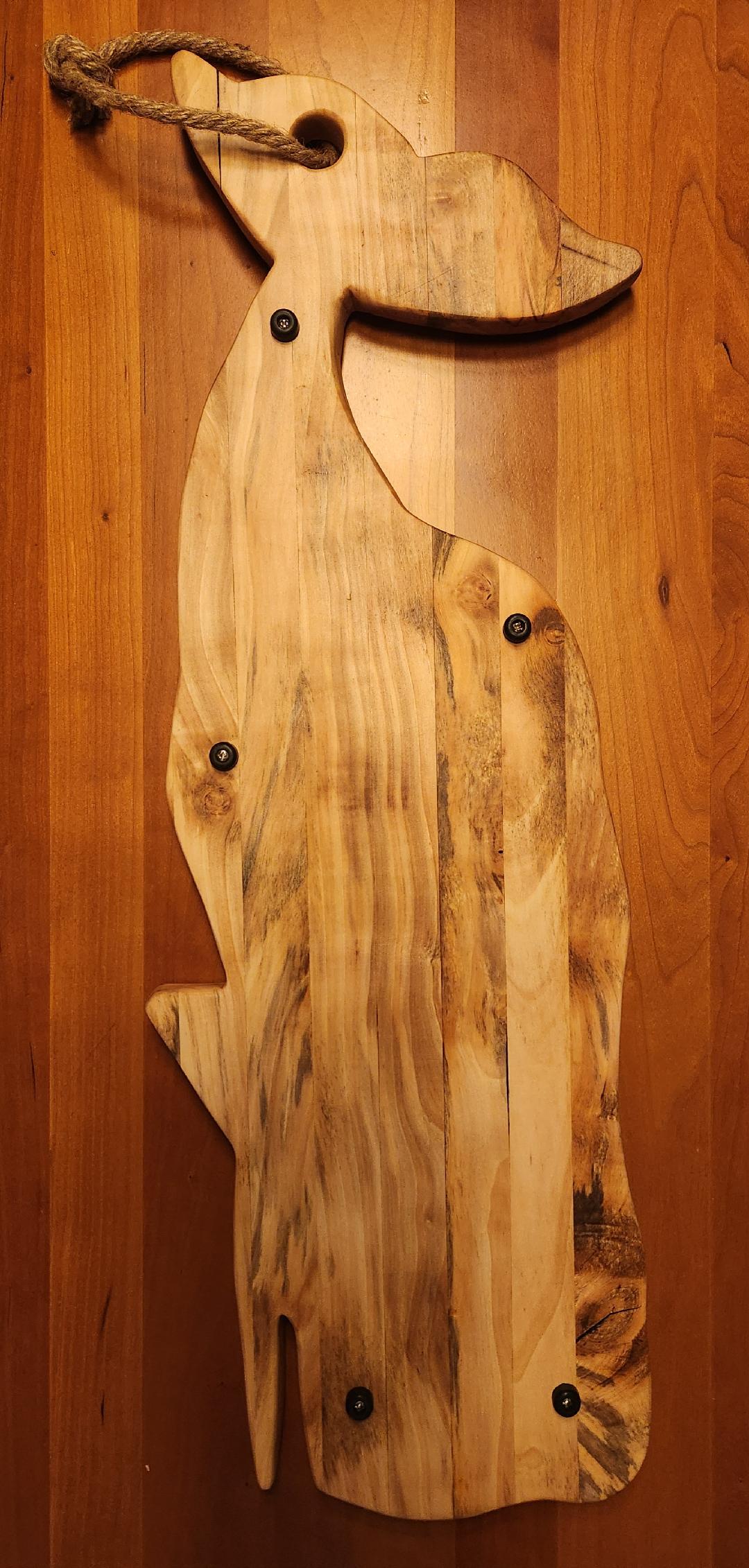 Whale Charcuterie/Cheese Board (Maple)