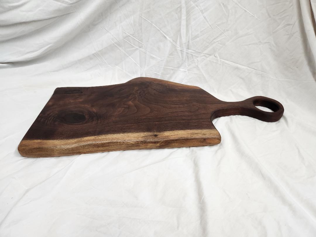 Live Edge Charcuterie/Cheese Board (Black Walnut)